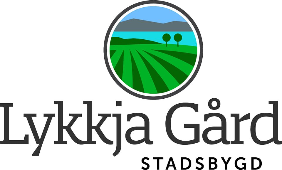 Logo for Lykkja Gård Stadsbygd